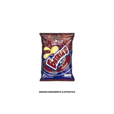 BATATA CHIPS CHURRASCO FRITOP 1X24X30G